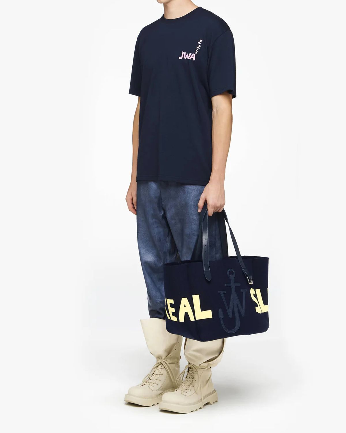 JW ANDERSON / JWA BACK PRINT T-SHIRT (596-40041009)