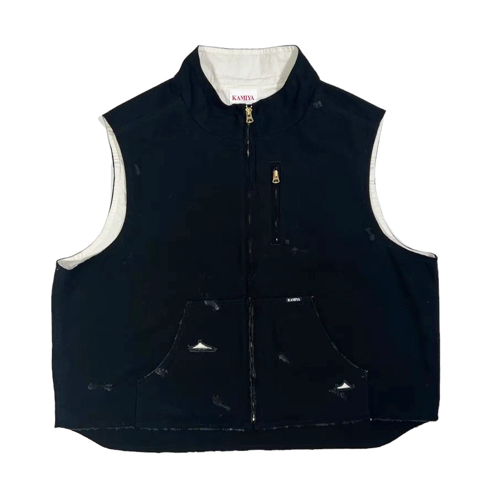 KAMIYA / BORO Duck Vest (G13VT025)