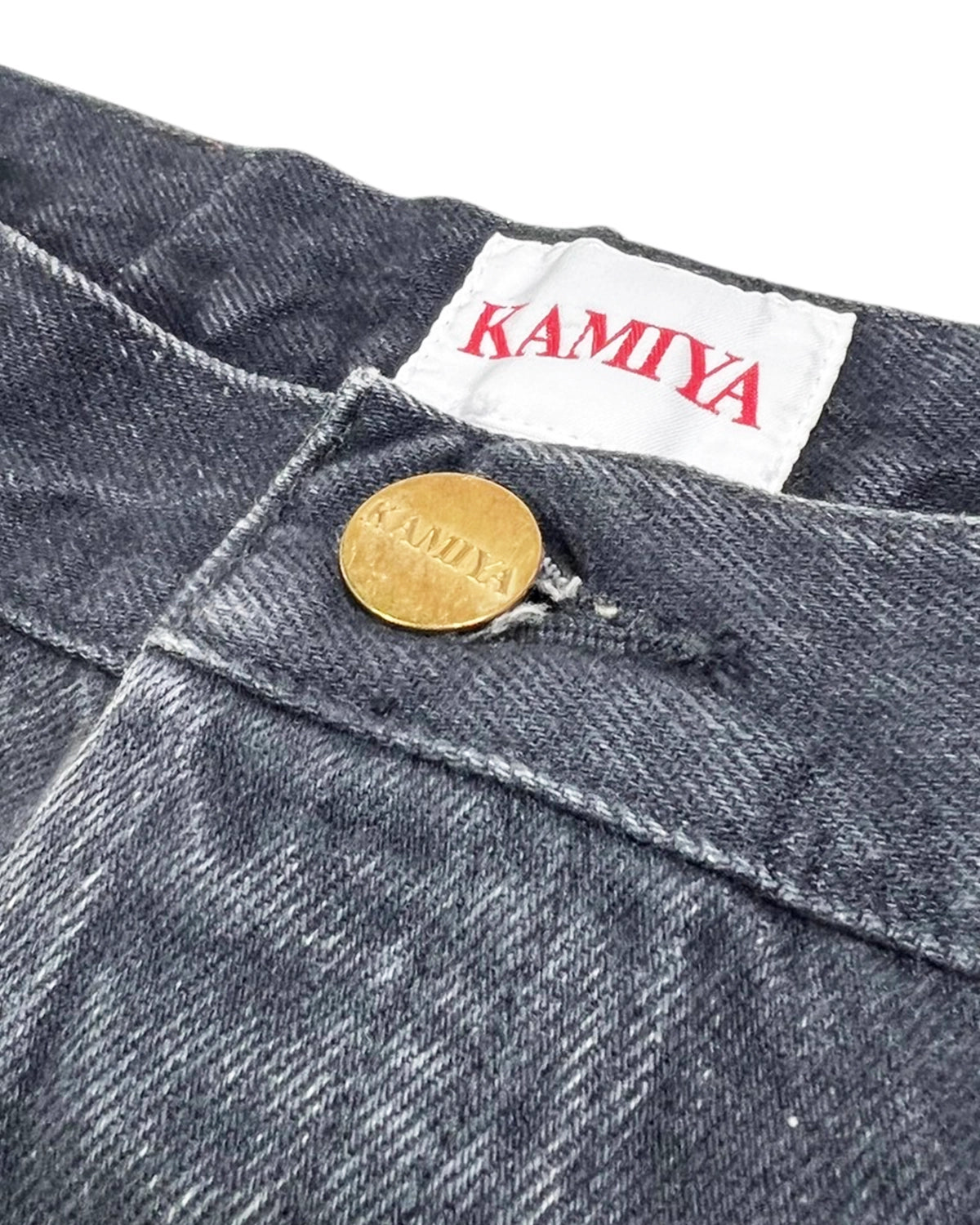 KAMIYA / Denim Wide Pants (G14PT036)