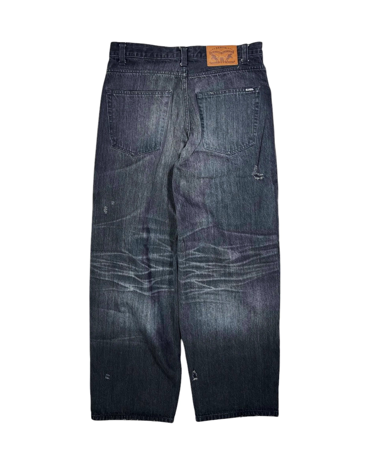 KAMIYA / Denim Wide Pants (G14PT036)