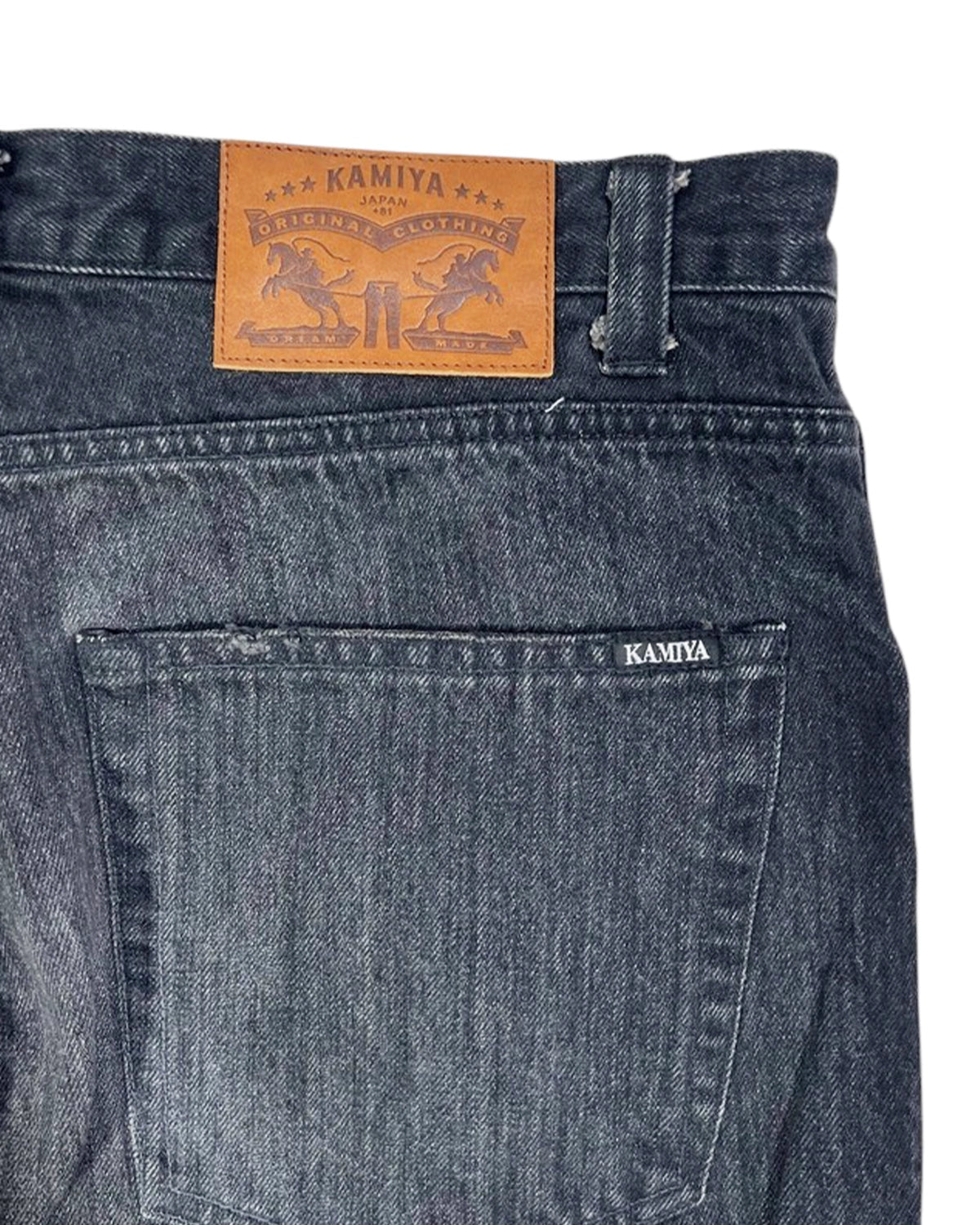 KAMIYA / Denim Wide Pants (G14PT036)