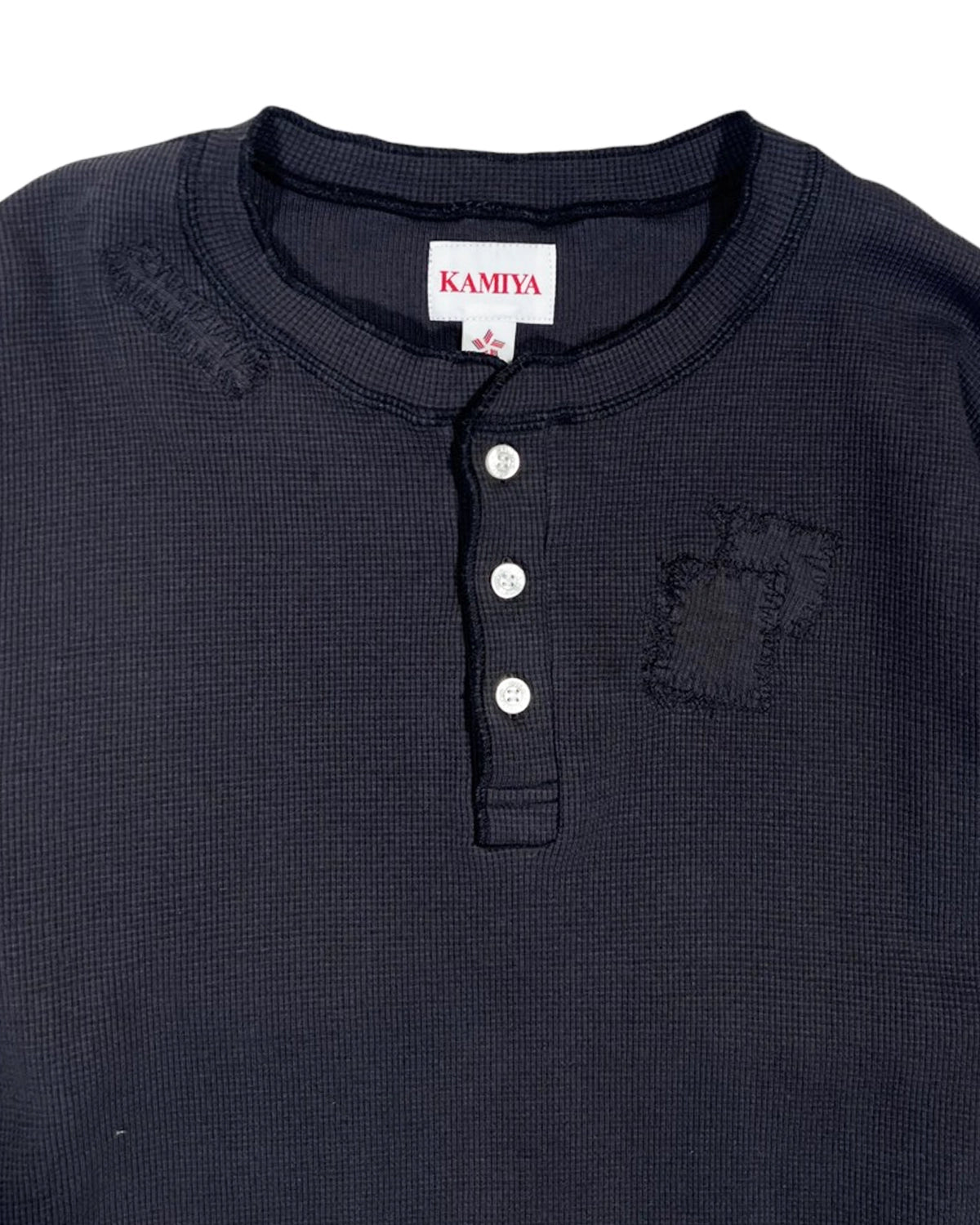 KAMIYA / BORO WflHenley L/S TEE (G15LT091)