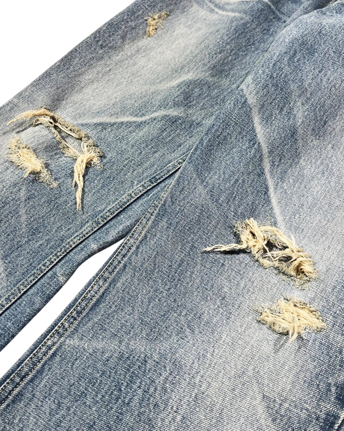 KAMIYA / DENIM FLARE PANTS (G14PT037)