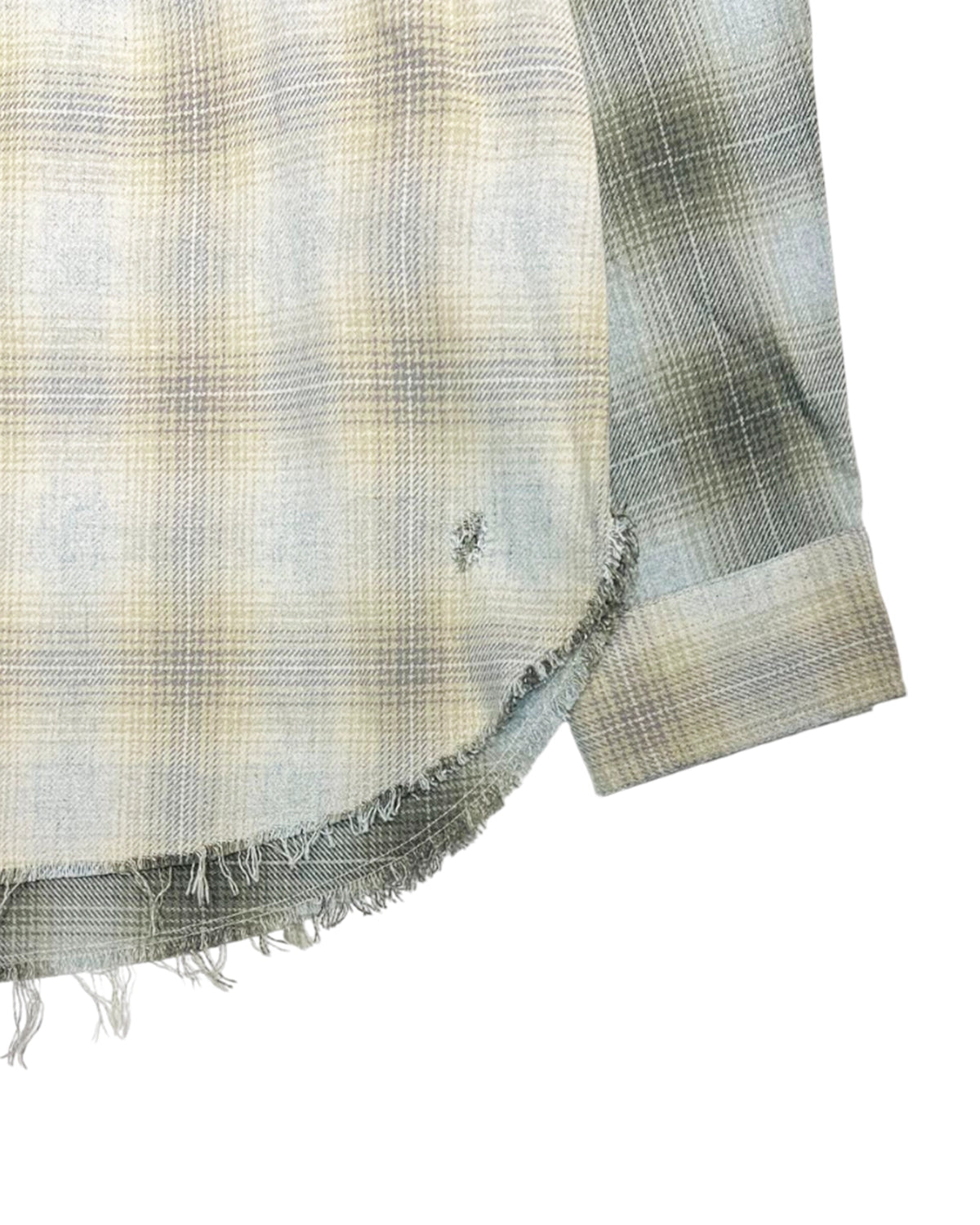 KAMIYA / Repaired Crazy Check Shirt (G16SH052)