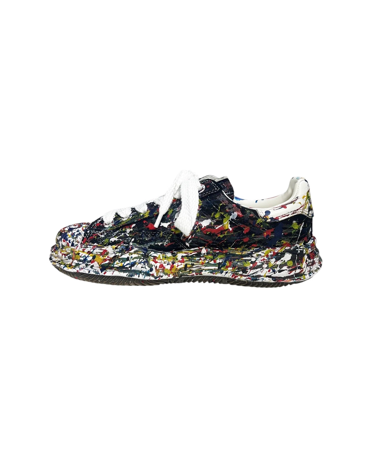Maison MIHARA YASUHIRO / "BLAKEY" OG Sputtering Canvas Low-top Sneaker (A14FW738)