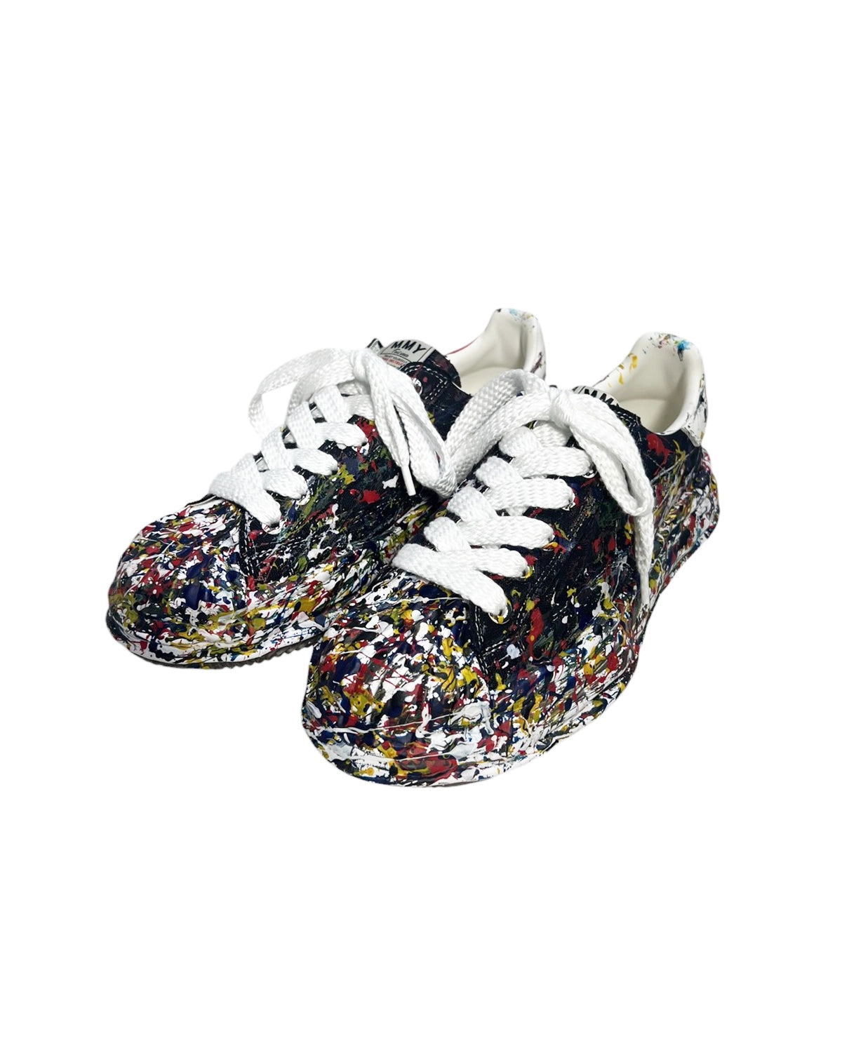 Maison MIHARA YASUHIRO / "BLAKEY" OG Sputtering Canvas Low-top Sneaker (A14FW738)