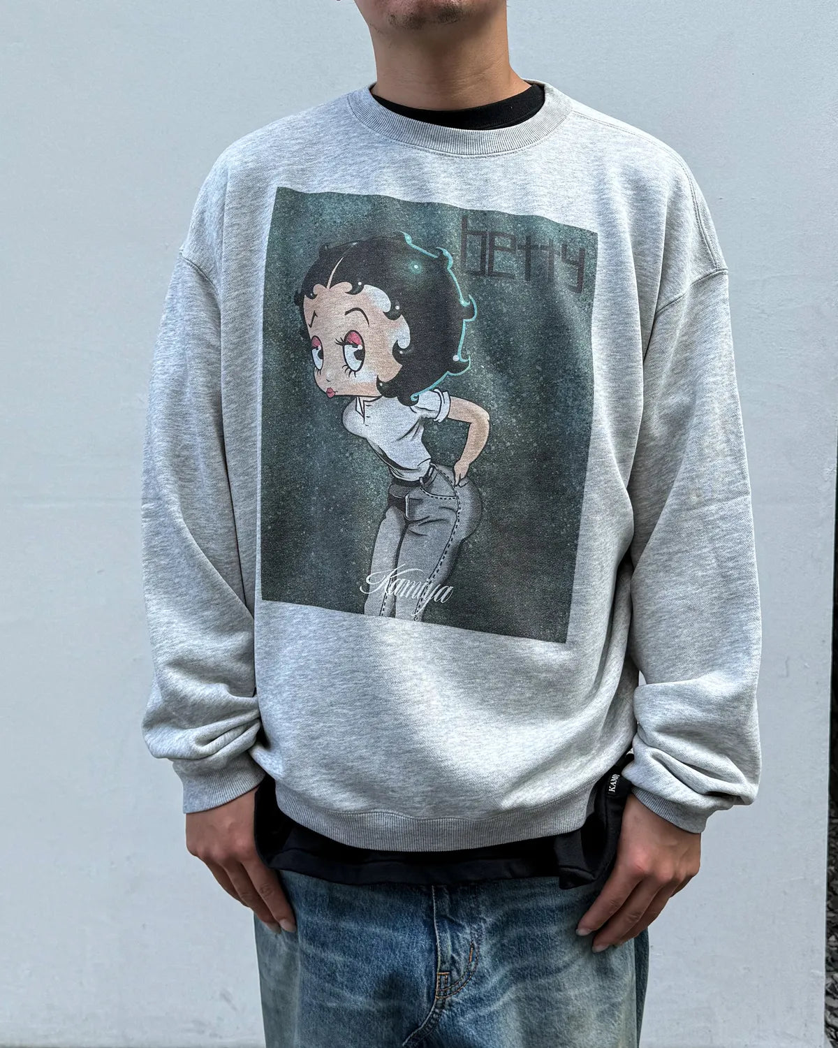 KAMIYA の Betty boop Sweat T/C (G17PO106)