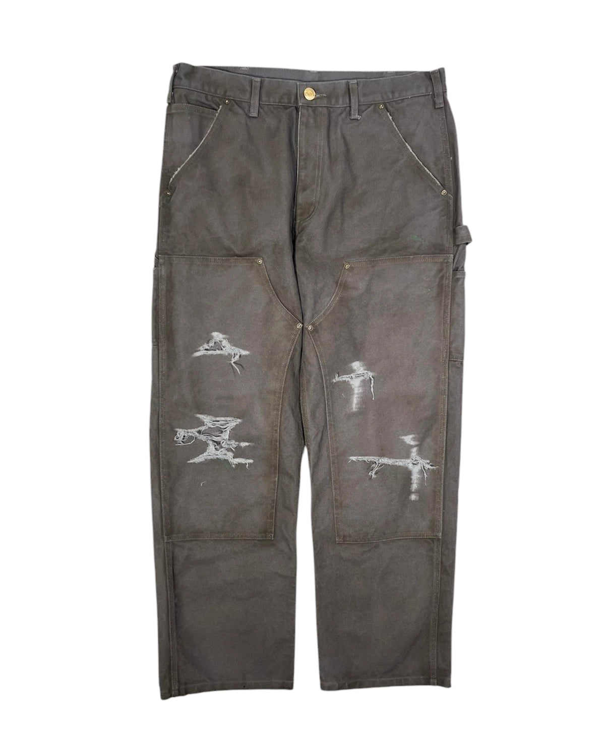 KAMIYA 【カミヤ】 Boro Painter Pants Sサイズ Maison MIHARA KAMIYA 【カミヤ】 Boro Painter Pants Sサイズ Maison MIHARA
