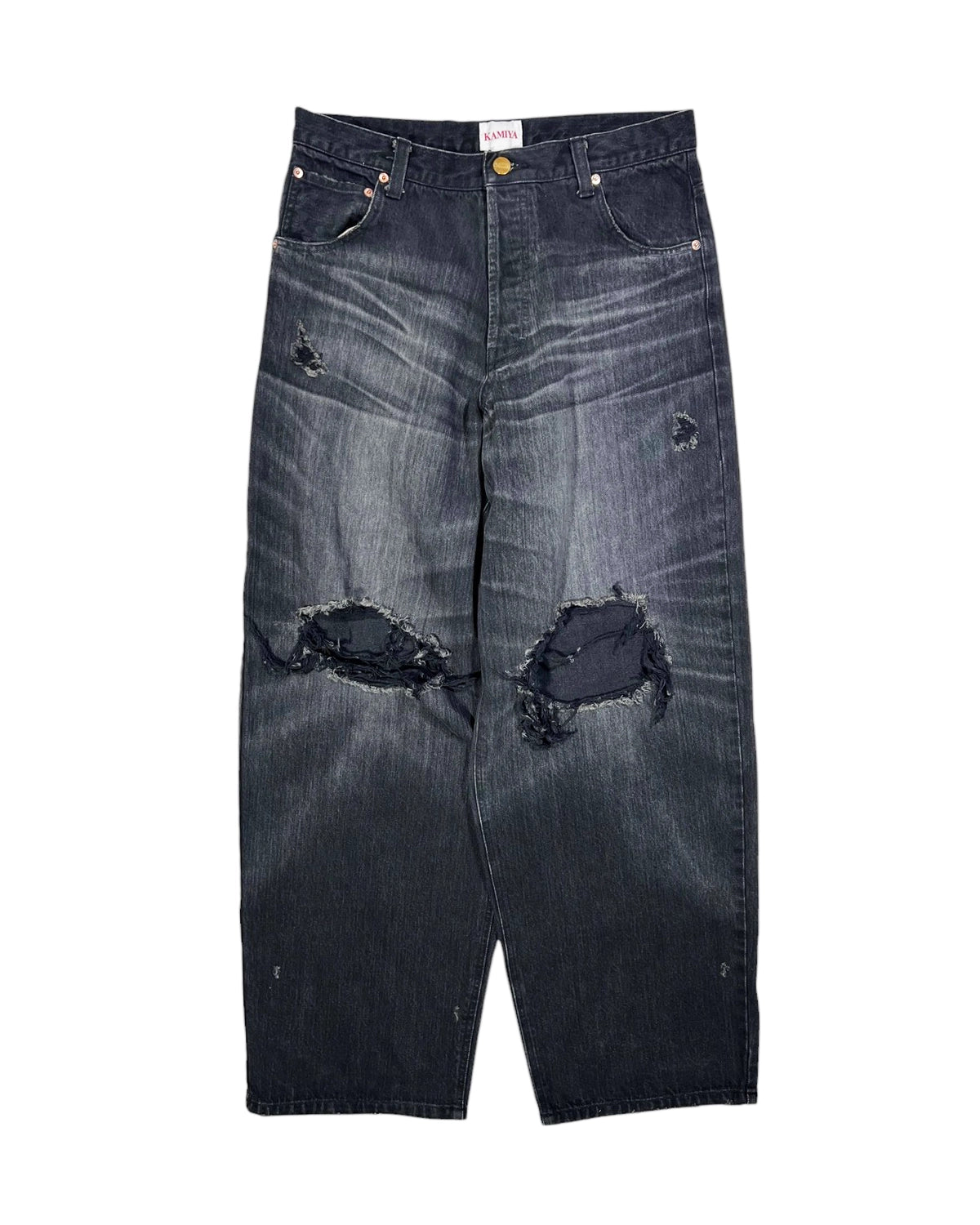KAMIYA の Denim Wide Pants (G14PT036)