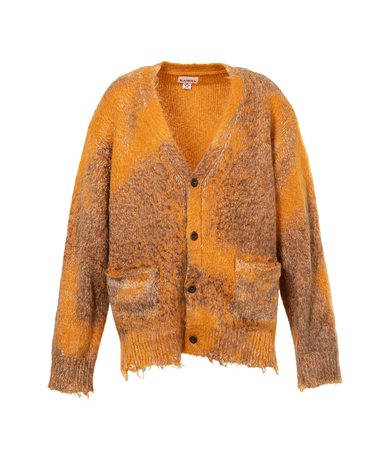 KAMIYA の Distressed Mohair Cardigan (G15CD063)