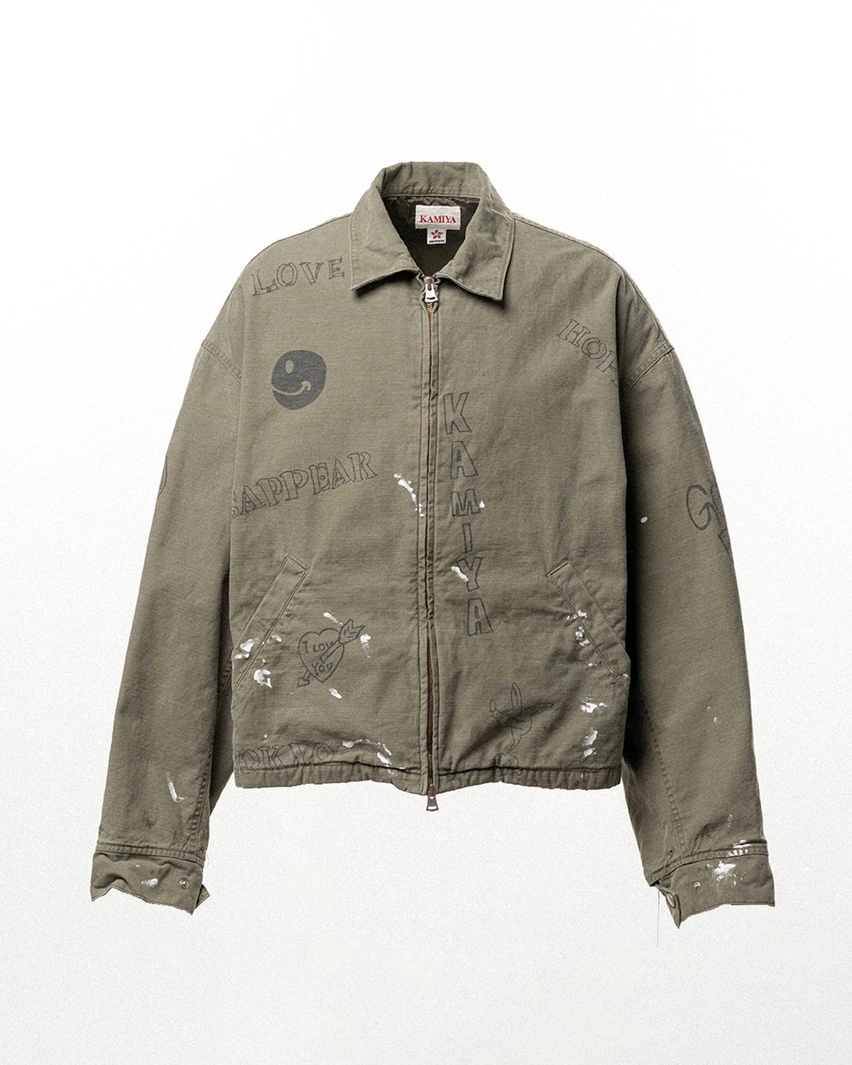 KAMIYA の Graffiti Work Jacket (G16BL022)