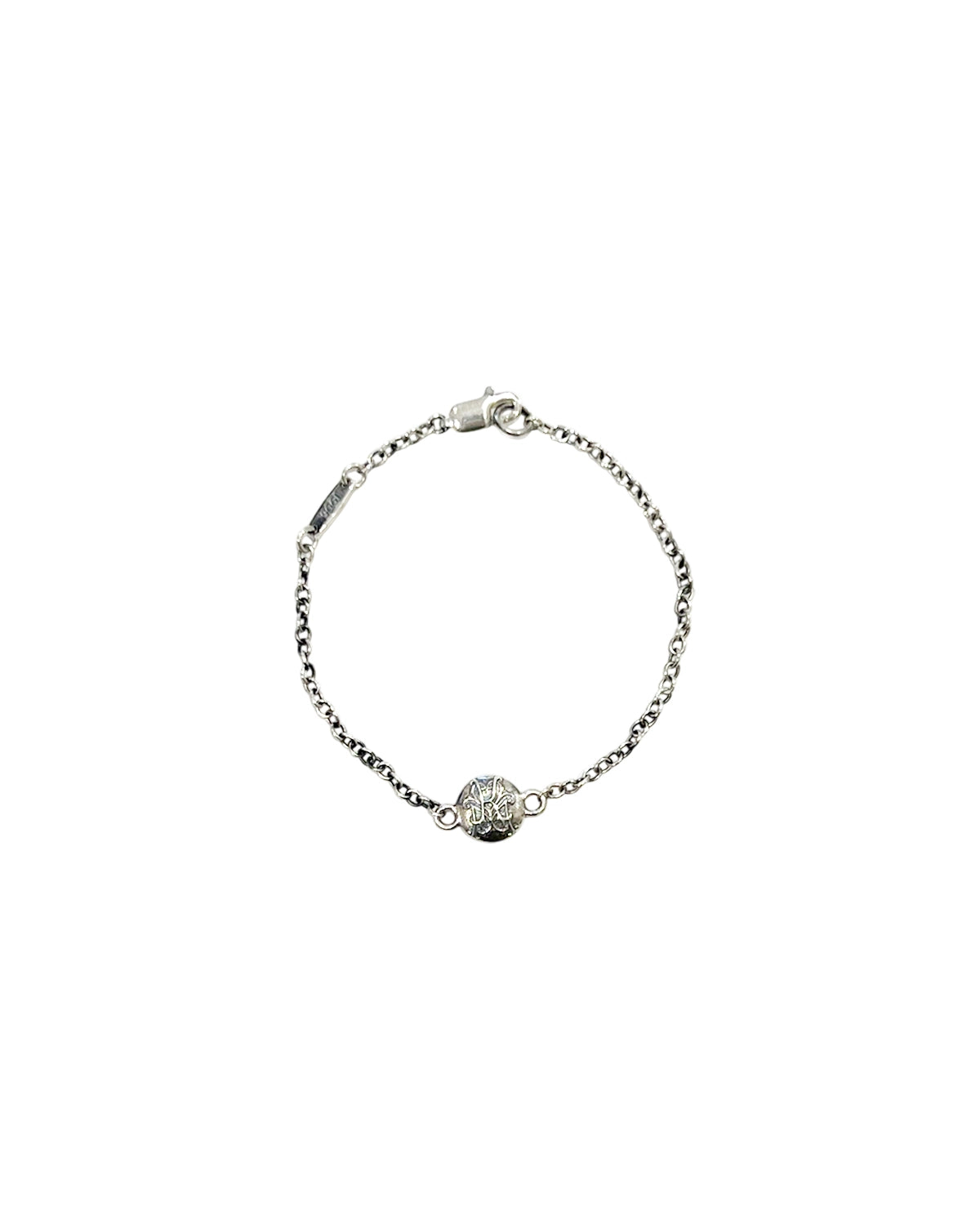 KAMIYA の "KMY Ball" Silver Bracelet (G17AC206)