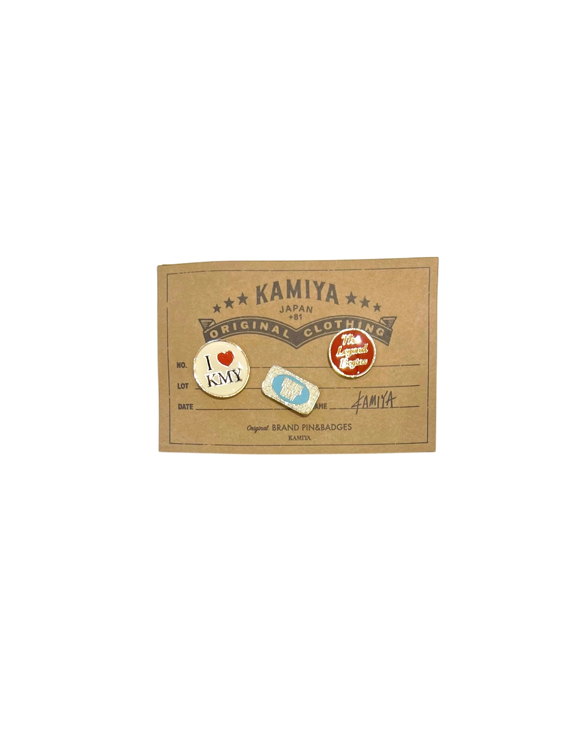 KAMIYA の Original Pin 3P -2- (G17AC214)