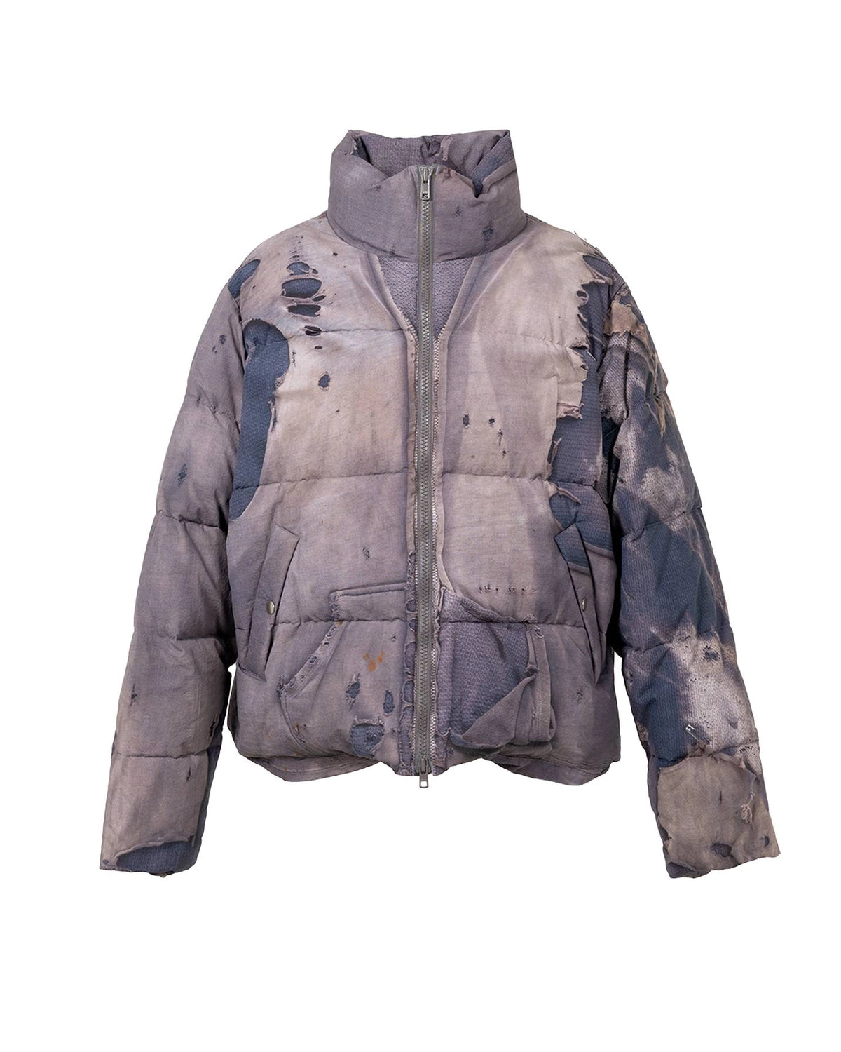 KAMIYA の Trompe L’oeil Print Down Jacket (G15BL111)