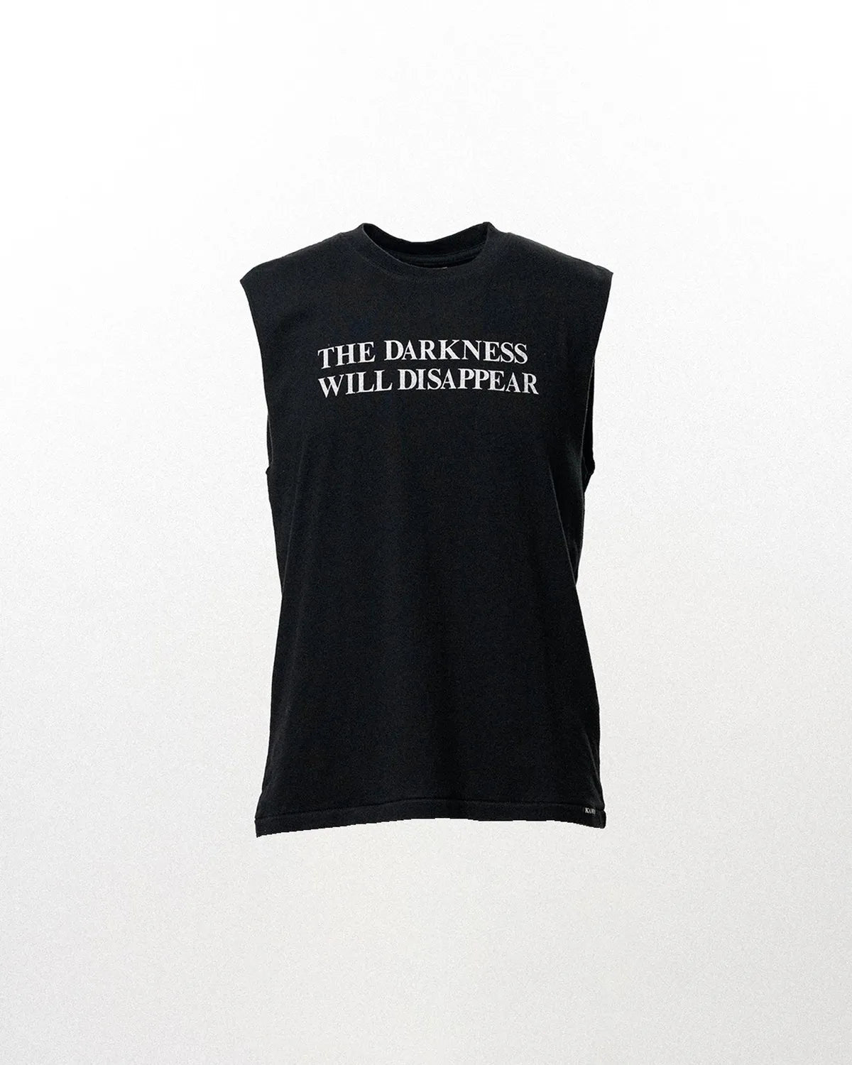 KAMIYA（カミヤ） / Typography Print Sleeveless T-shirt | 公式通販