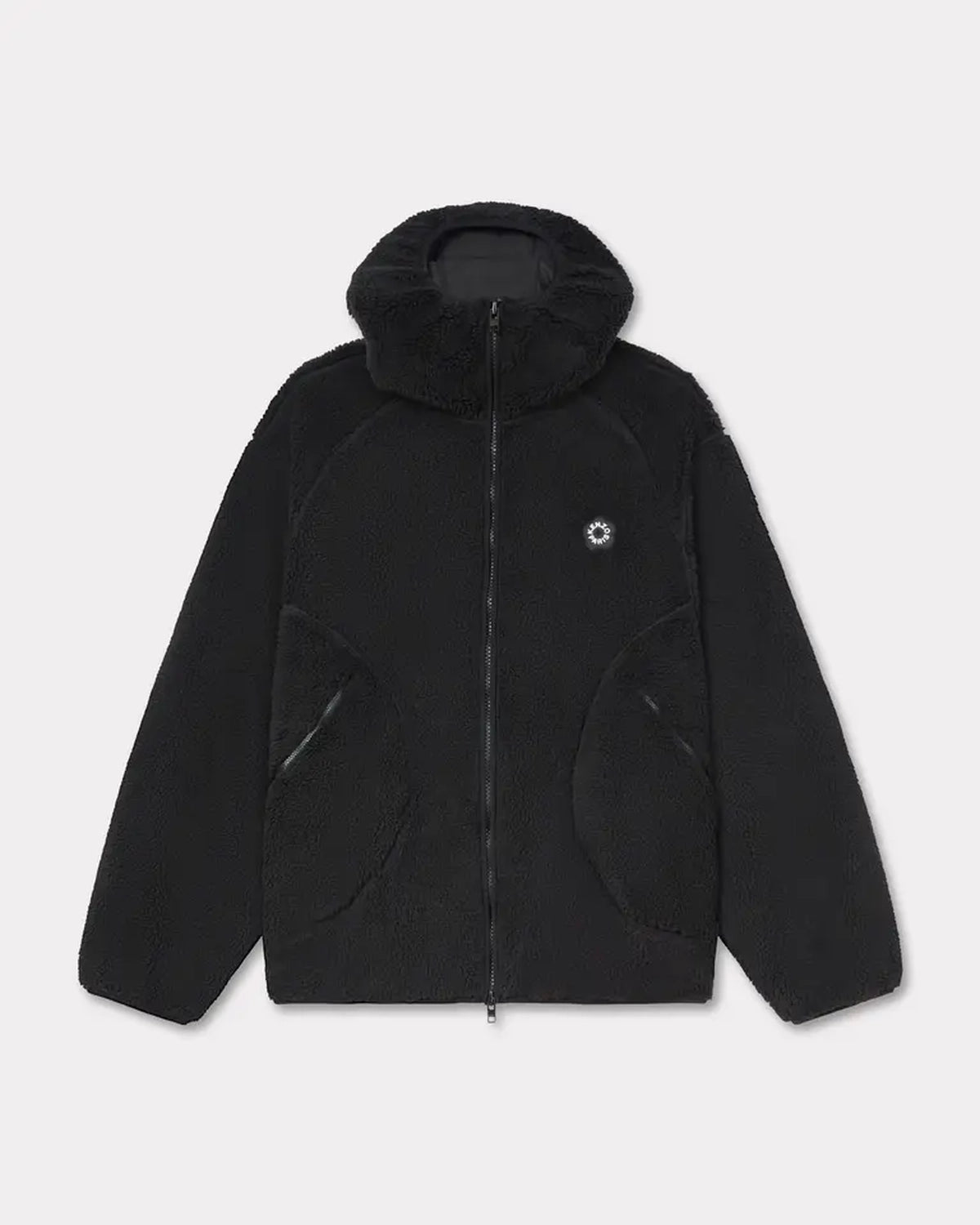 KENZO の 'Boke Flower 2.0' ポーラー フリース ブルゾン (FF65BL5504FP)