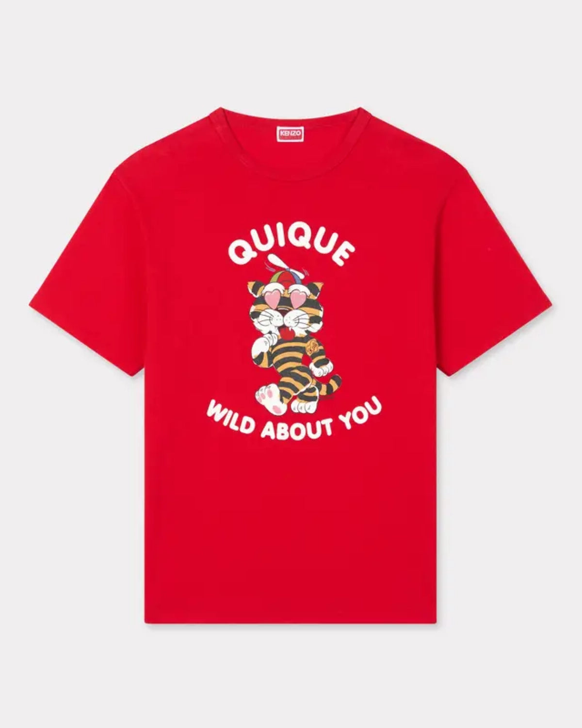 KENZO の 'KENZO Cartoon' Tシャツ イン コットン (FG55TS2124SK)