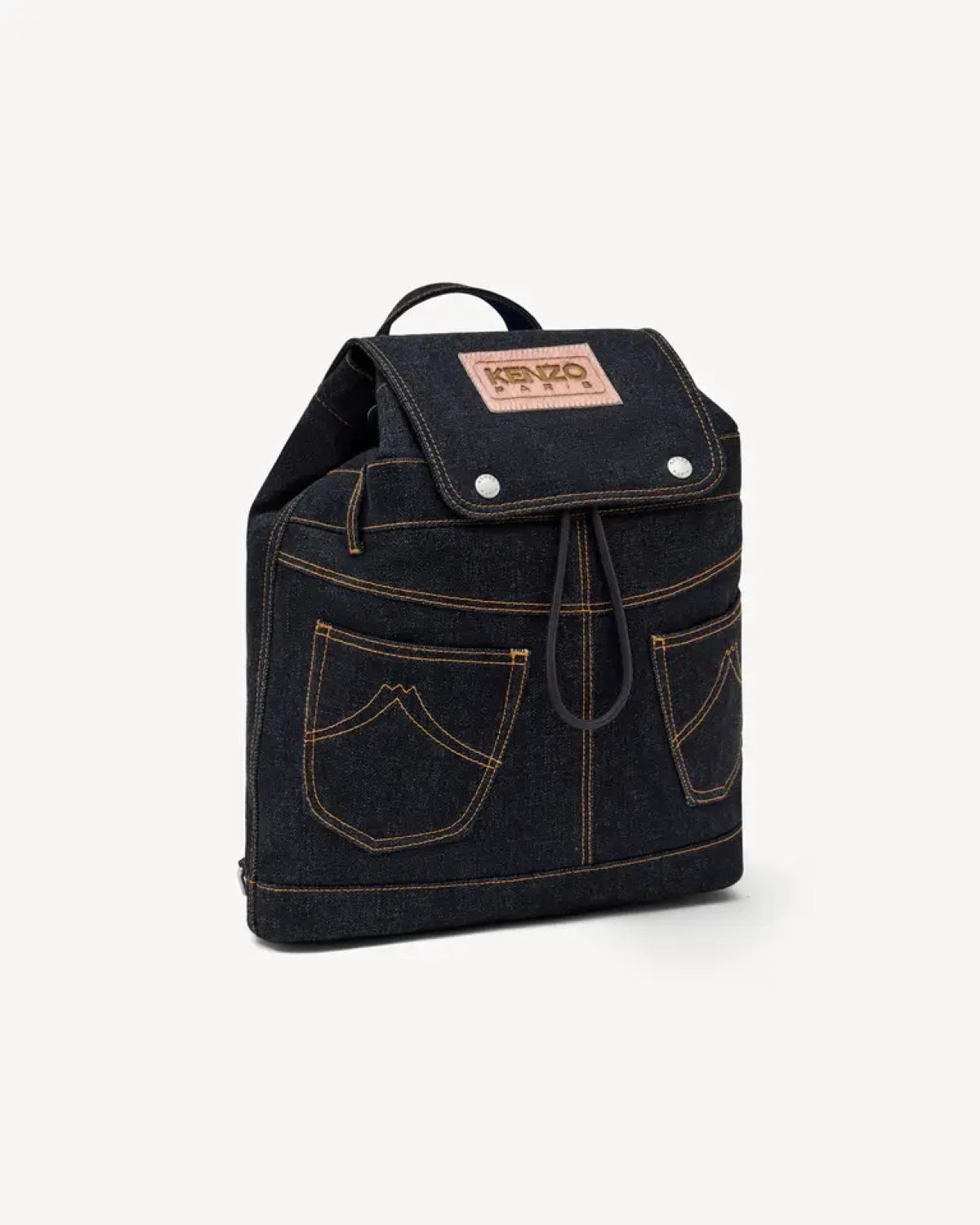 KENZO の 'KENZO Five Pockets' バックパック イン デニムライク ツイル (FG58SA413F23)
