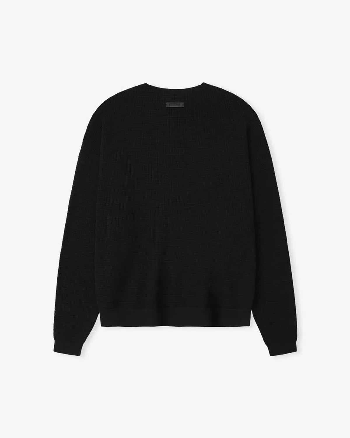 ESSENTIALS / Waffle Crewneck 90s Sweater (192HO256161F)
