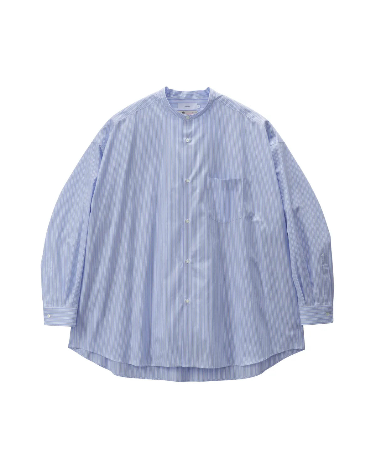 Graphpaper / SIDOGRAS L/S Oversized Band Collar Shirt (GM2452-50011)