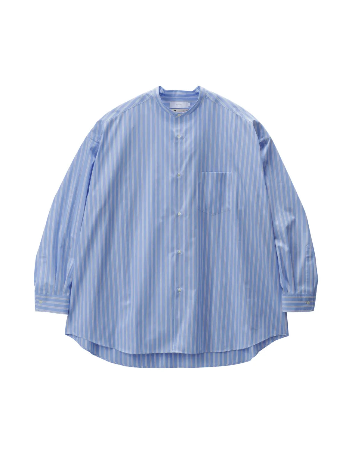 Graphpaper / SIDOGRAS L/S Oversized Band Collar Shirt (GM2452-50011)