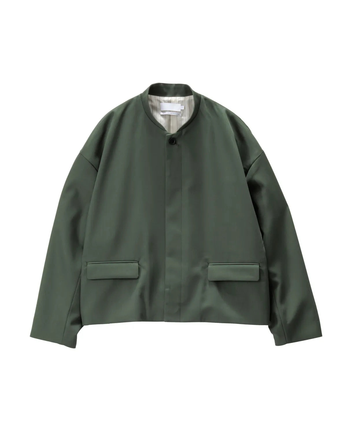 Graphpaper / Techno Wool Stand Collar Short Jacket (GL253-20317)