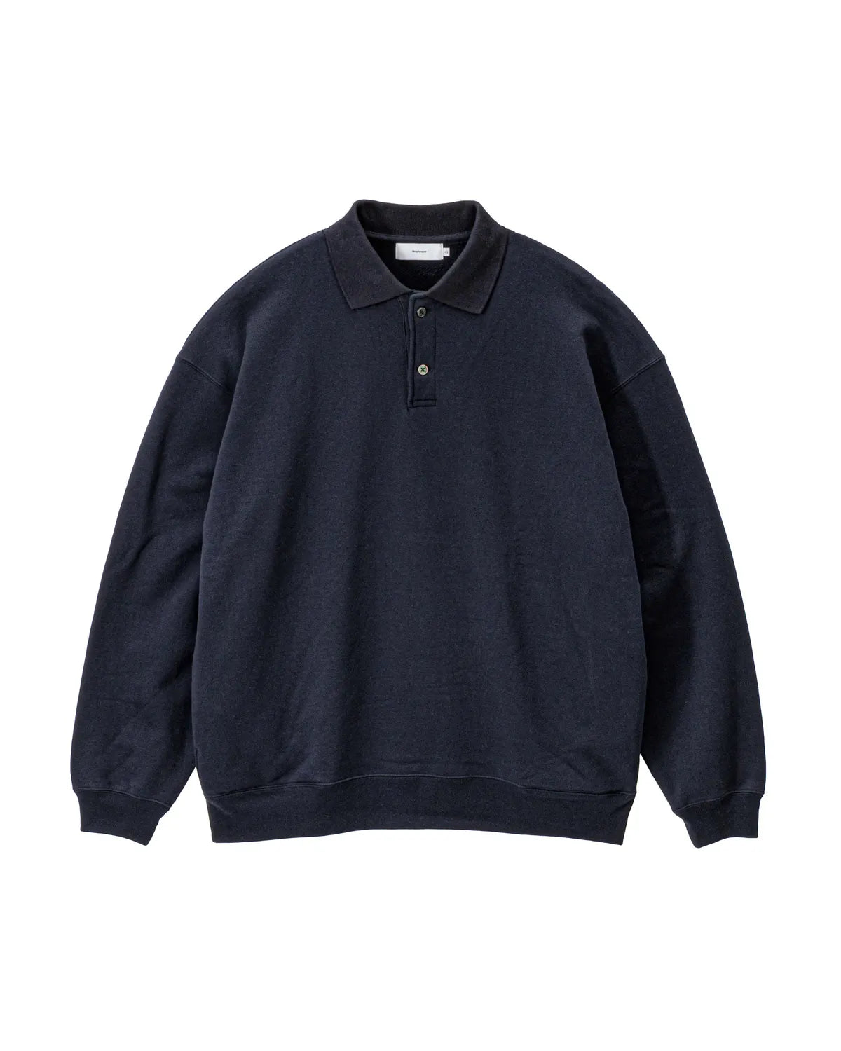 Graphpaper / AZUMA Terry Pullover Polo Sweat (GU261-70243B)