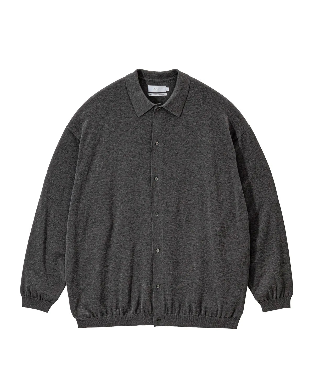 Graphpaper / Suvin High Gauge Knit Oversized L/S Shirt (GU261-80263C)