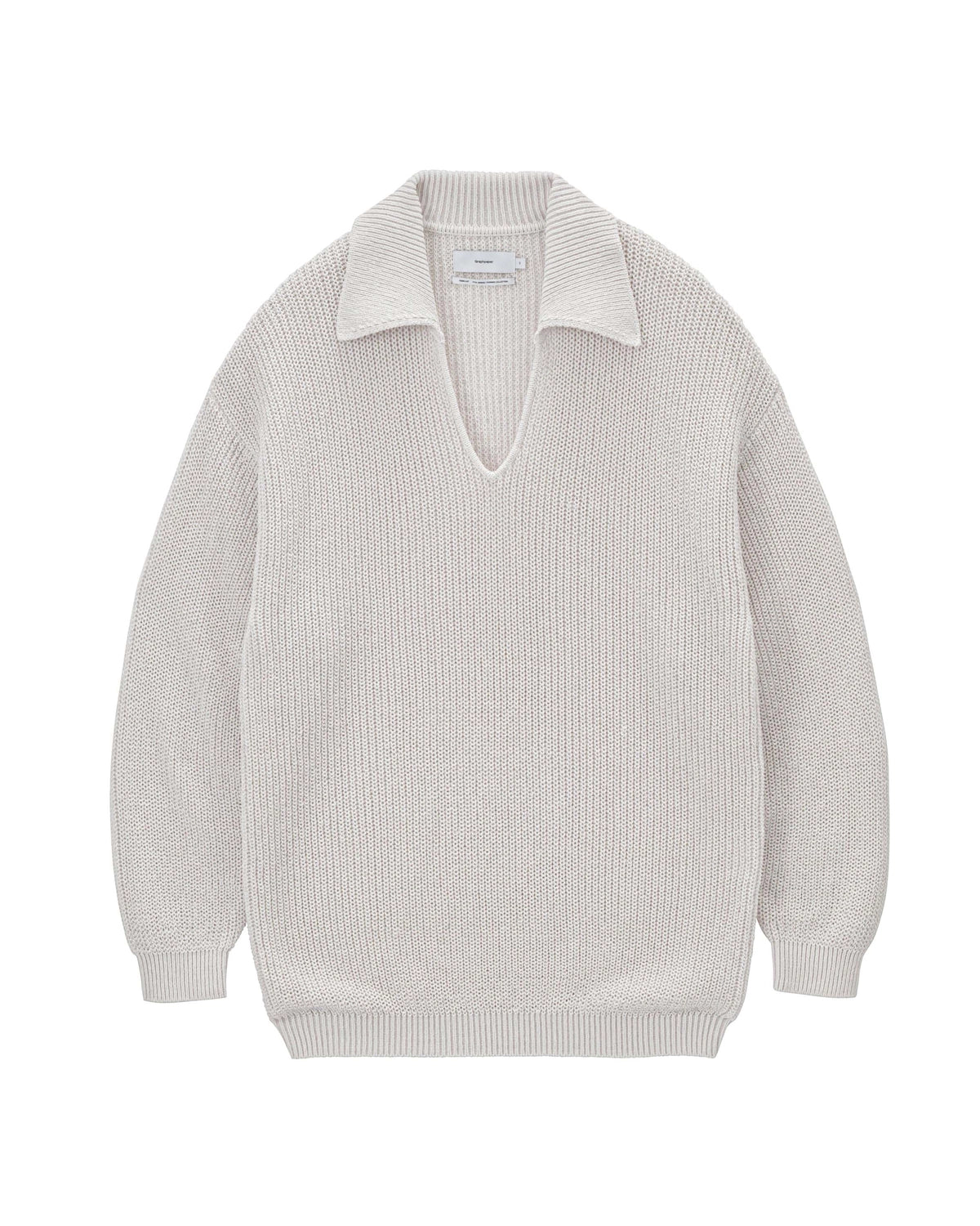 Graphpaper（グラフペーパー）/ Linen Solotex Skipper Knit | 公式