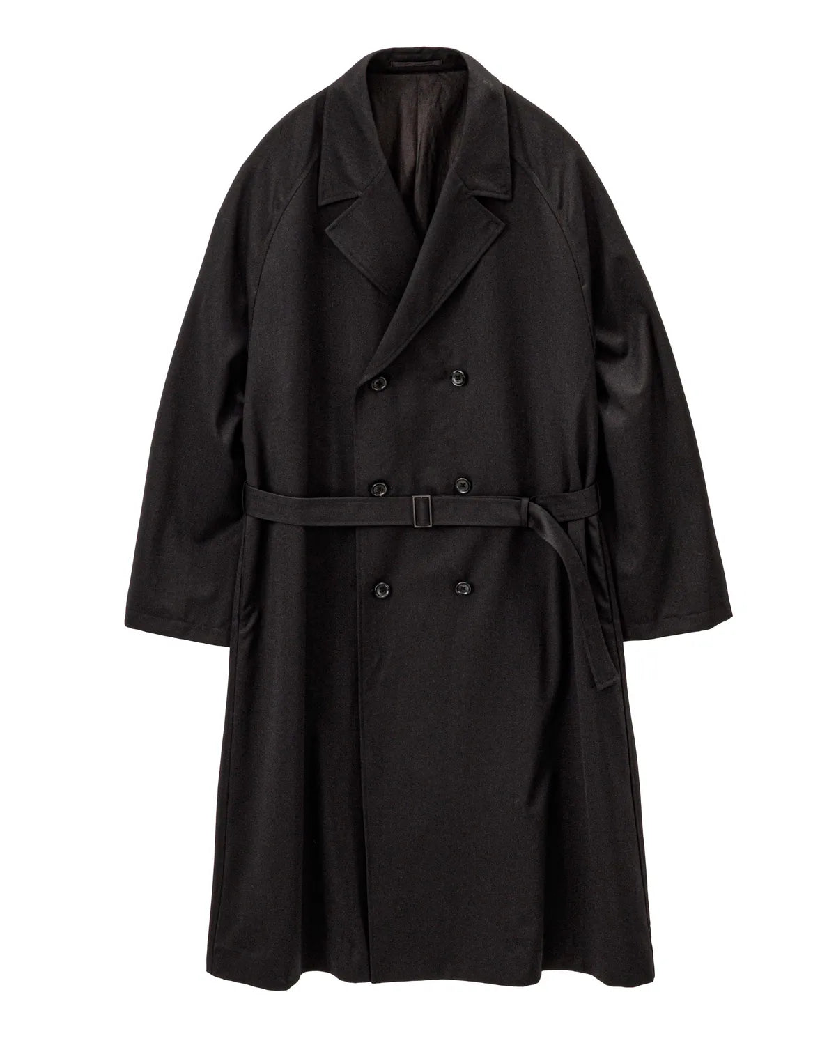 Graphpaper / Melange Herringbone Trench Coat (GM261-10330)