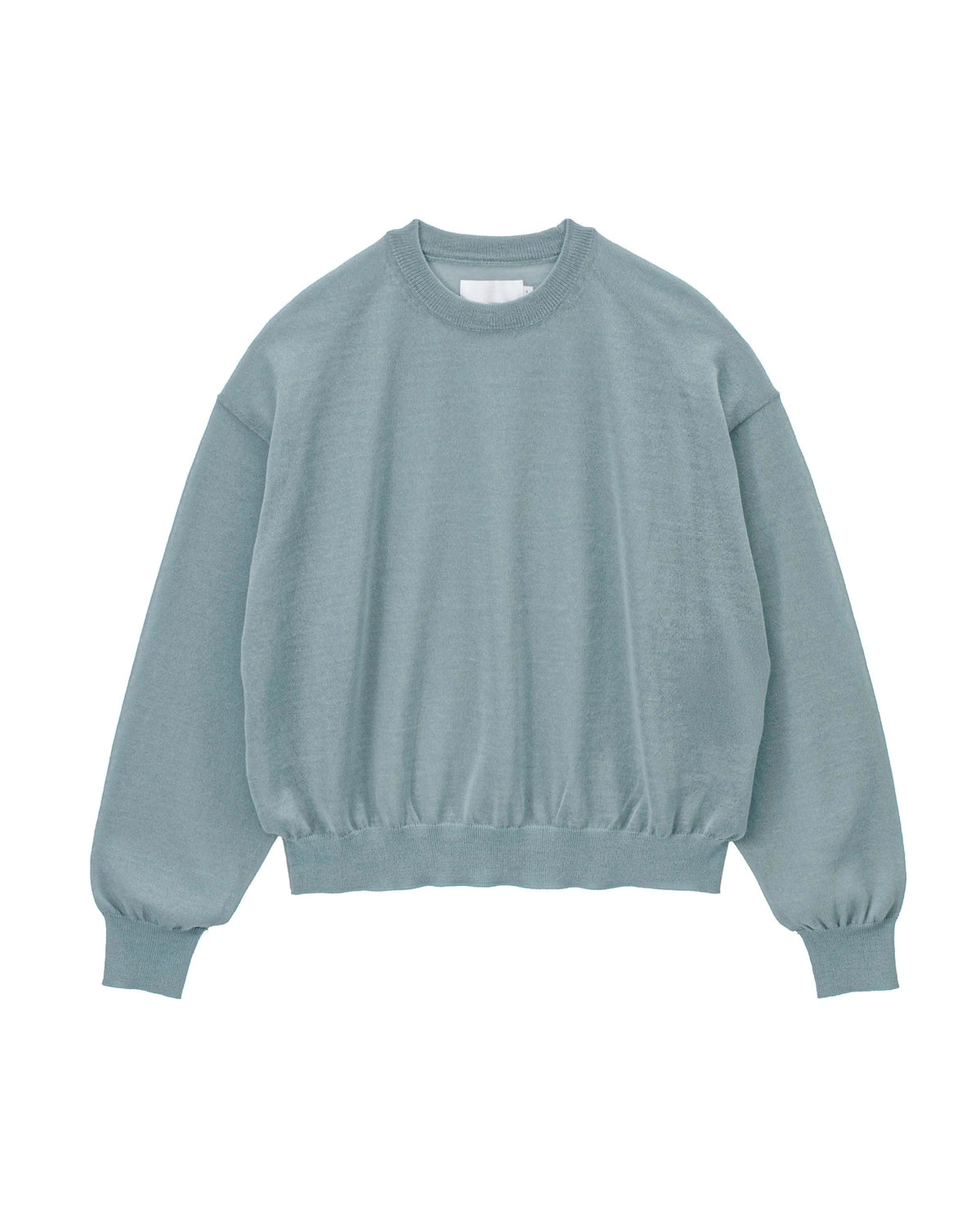 Graphpaper / Coiled Wool Nylon Oversized Crew Neck Knit (GL261-80430)