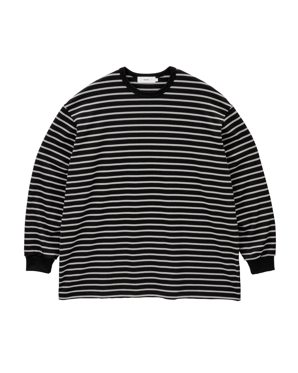 Graphpaper / Tri Spun Border L/S Tee (GU261-70121B)