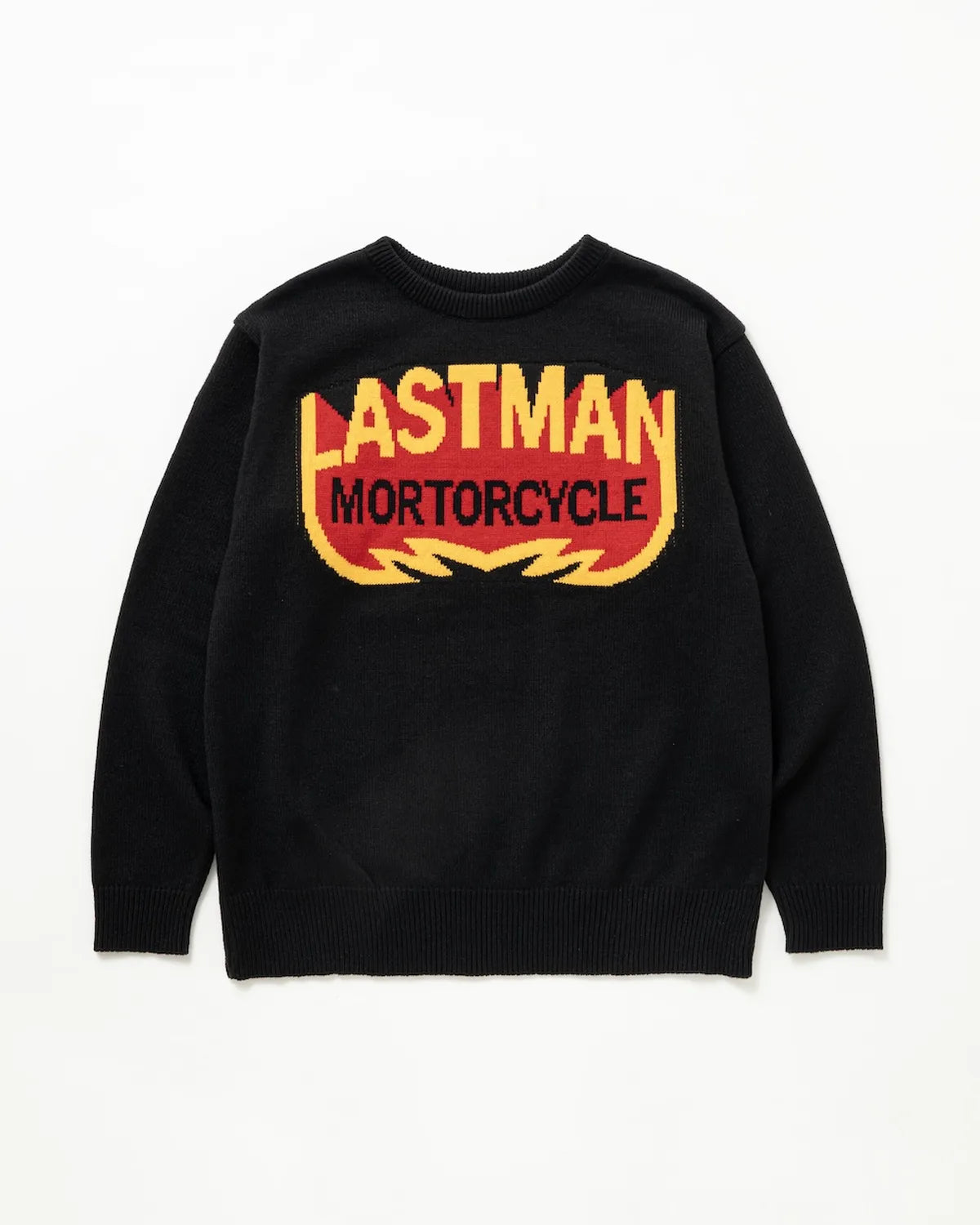 LASTMAN の JAQUARD KNIT "MOTORCYCLE" (252LM-KN02)