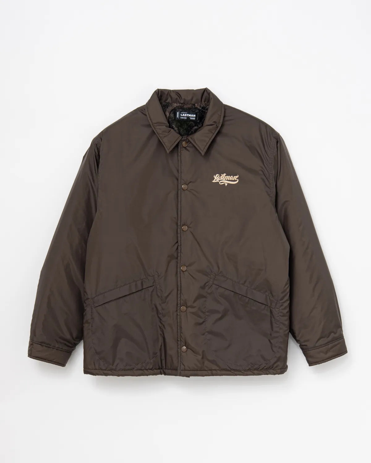 LASTMAN の Lining Fleece Coach Jacket (LM-A26-0000-003)
