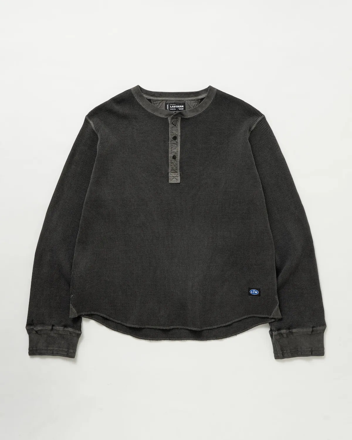 LASTMAN の WAFFLE HENLEY NECK SHIRTS (252LM-CT01)