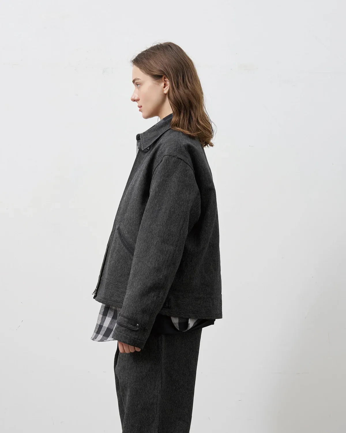 BIG YANK / LEO JACKET HEATHER TWILL (602-262-05)