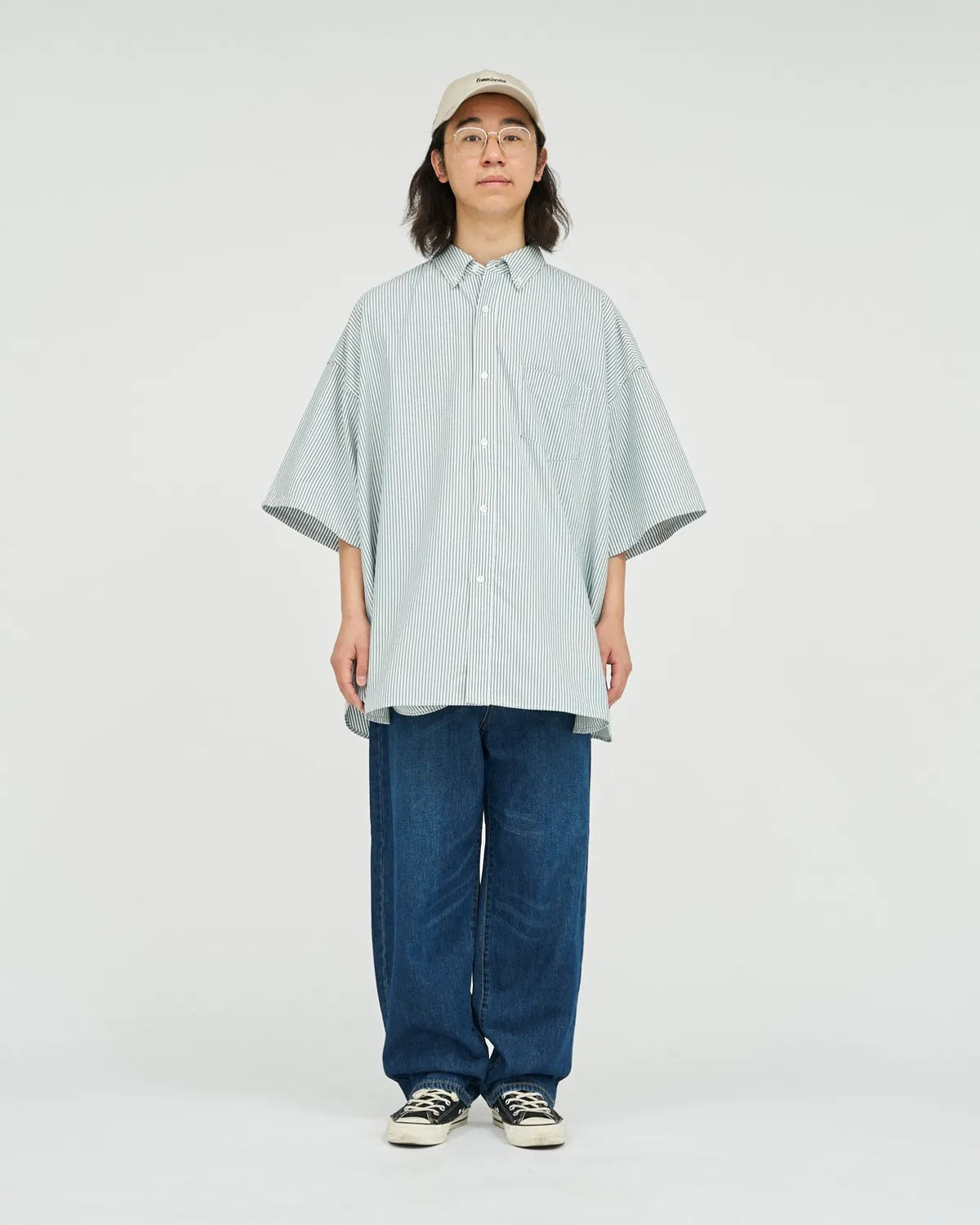 FreshService / DRY OXFORD CORPORATE S/S B.D SHIRT (FSC252-50020B)