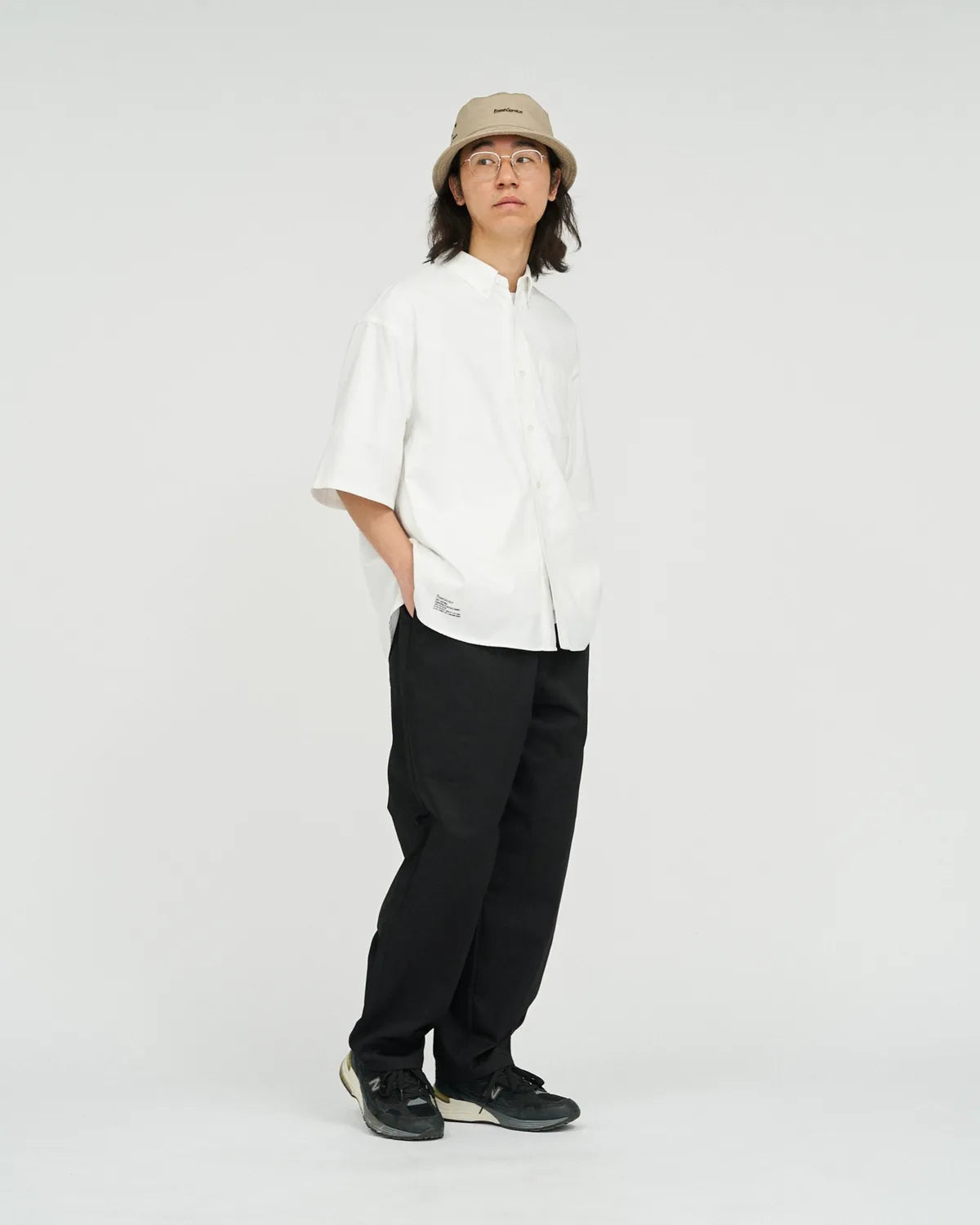 FreshService / DRY OXFORD CORPORATE S/S B.D SHIRT (FSC252-50020B)