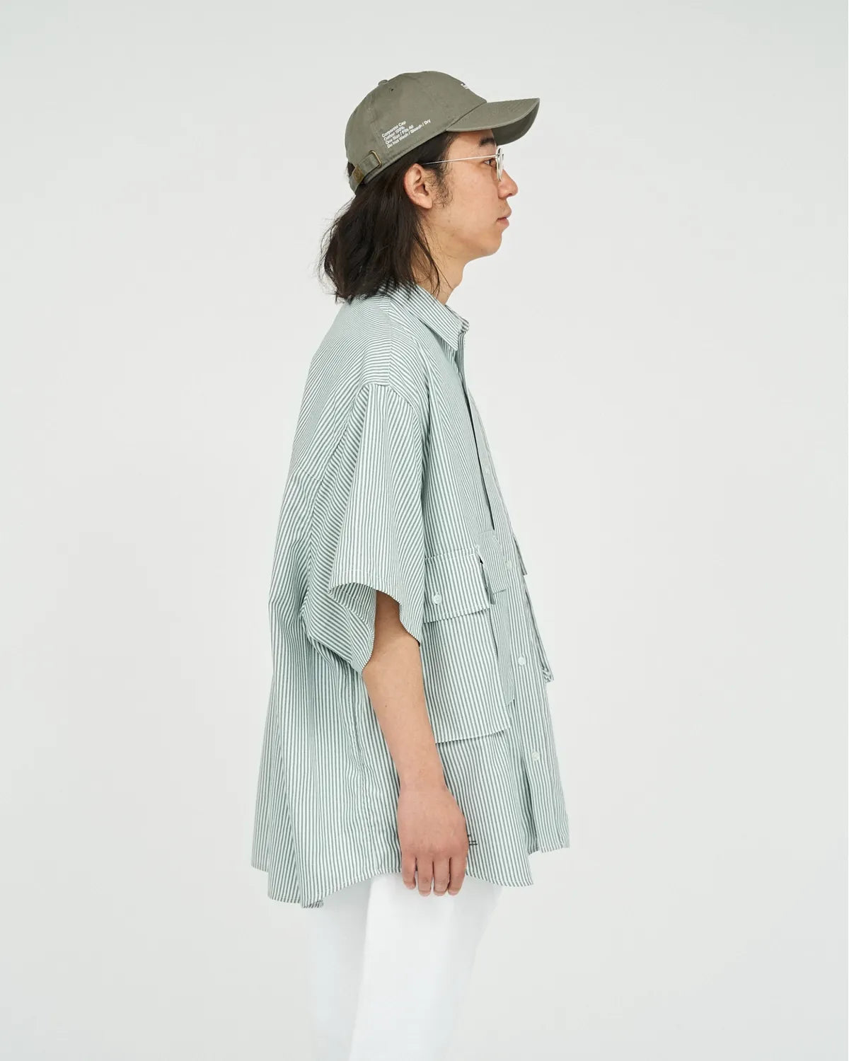 FreshService / DRY OXFORD FLAP POCKET S/S SHIRT (FSC252-50019B)
