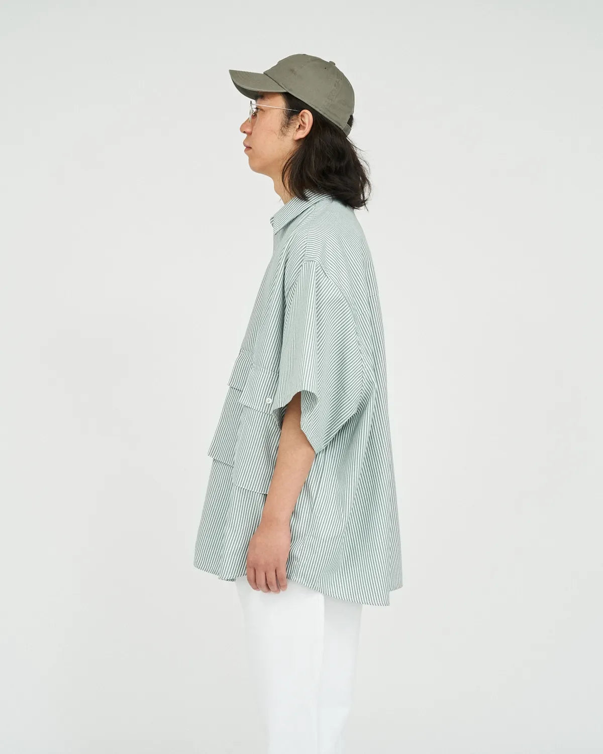 FreshService / DRY OXFORD FLAP POCKET S/S SHIRT (FSC252-50019B)