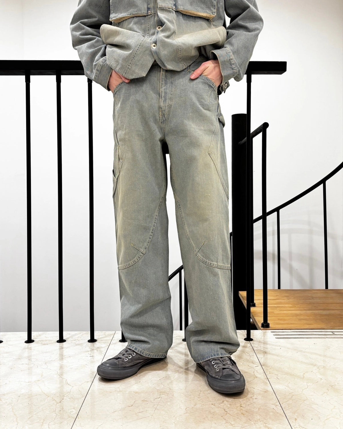 NTN / 3D PAINTER PANTS (N004-024084B)