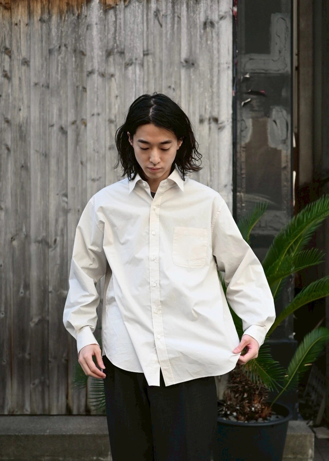 WACKO MARIA / REGULAR COLLAR SHIRT L/S -TYPE-3- (25SS-WMS-RC03)