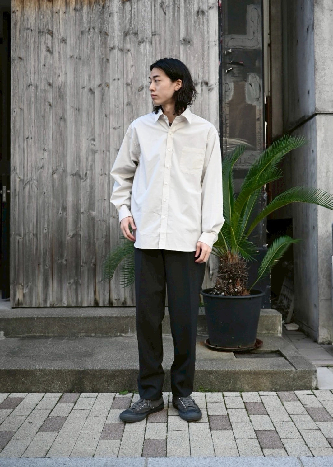 WACKO MARIA / REGULAR COLLAR SHIRT L/S -TYPE-3- (25SS-WMS-RC03)