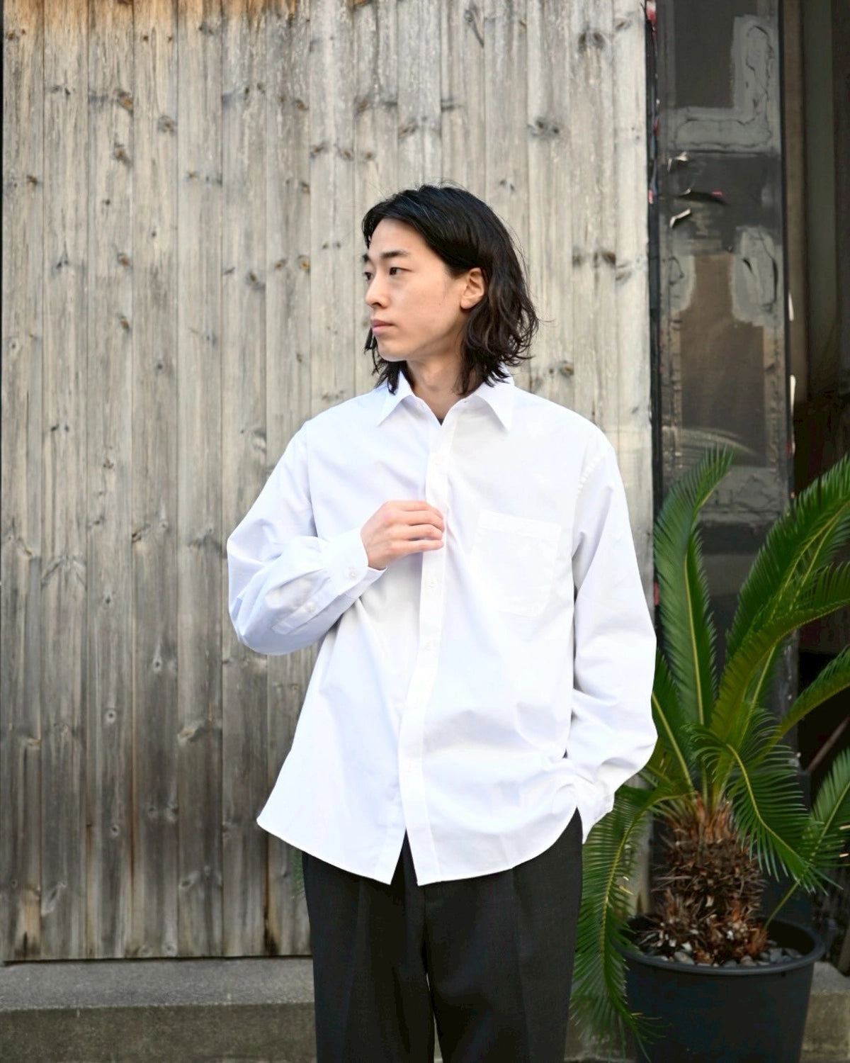 WACKO MARIA / REGULAR COLLAR SHIRT L/S -TYPE-3- (25SS-WMS-RC03)