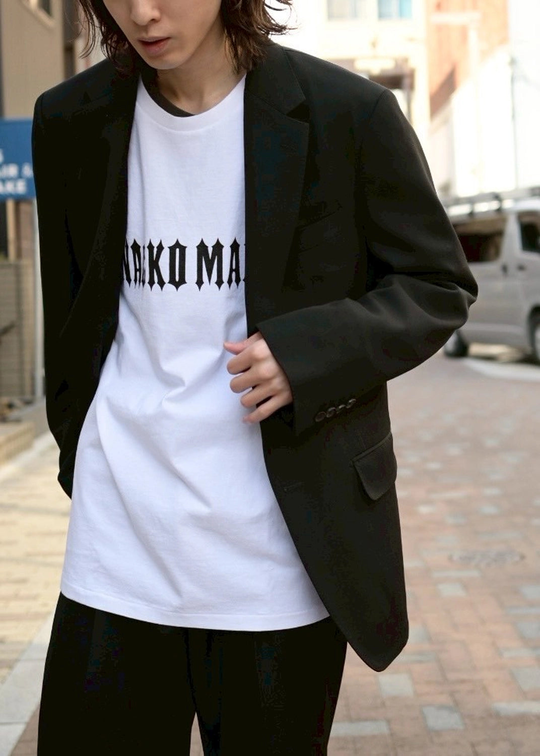 WACKO MARIA × DORMEUIL / SINGLE BREASTED JACKET -TYPE-2- & PLEATED TROUSERS -TYPE-1- (25SS-WMO-SU02)