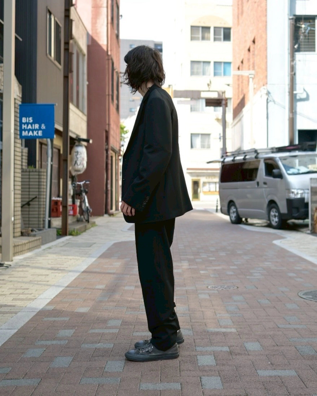 WACKO MARIA × DORMEUIL / SINGLE BREASTED JACKET -TYPE-2- & PLEATED TROUSERS -TYPE-1- (25SS-WMO-SU02)