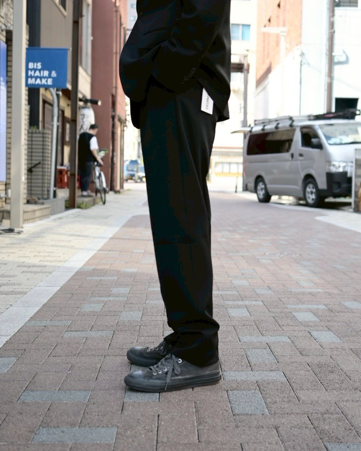 WACKO MARIA × DORMEUIL / SINGLE BREASTED JACKET -TYPE-2- & PLEATED TROUSERS -TYPE-1- (25SS-WMO-SU02)