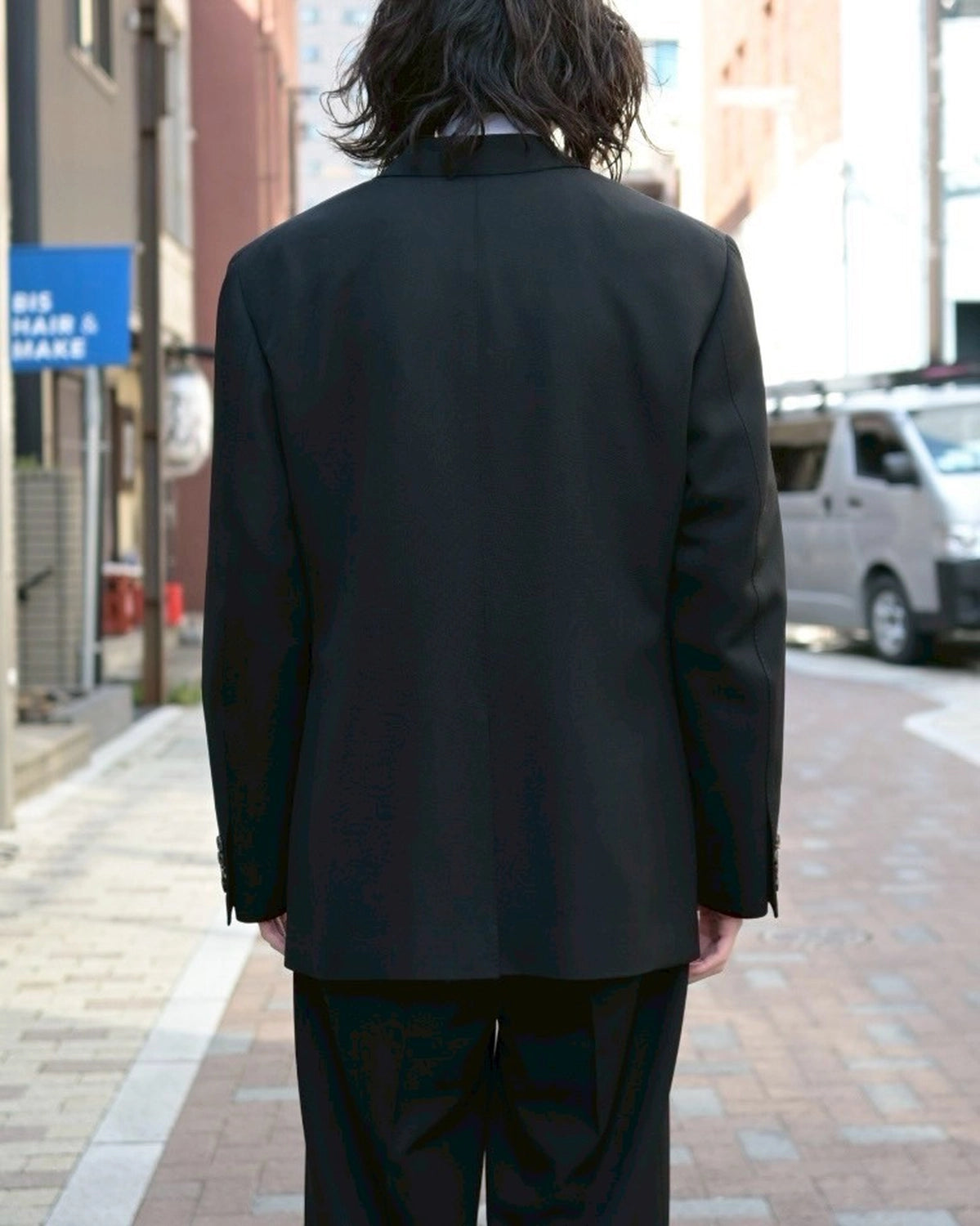 WACKO MARIA × DORMEUIL / SINGLE BREASTED JACKET -TYPE-2- & PLEATED TROUSERS -TYPE-1- (25SS-WMO-SU02)