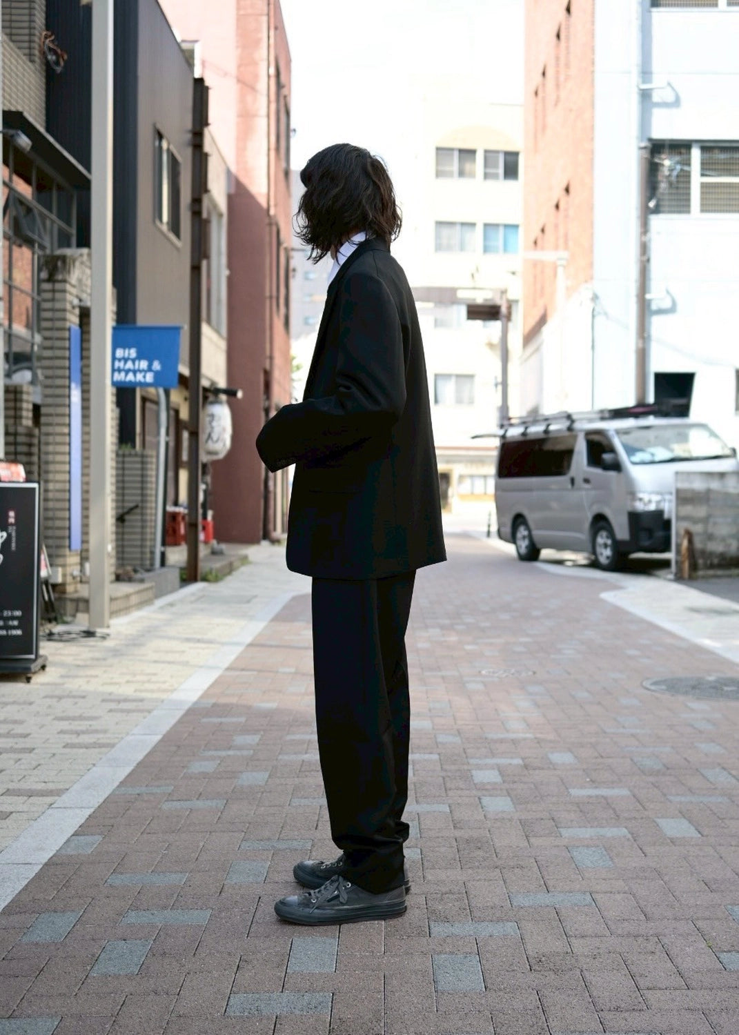 WACKO MARIA × DORMEUIL / SINGLE BREASTED JACKET -TYPE-2- & PLEATED TROUSERS -TYPE-1- (25SS-WMO-SU02)