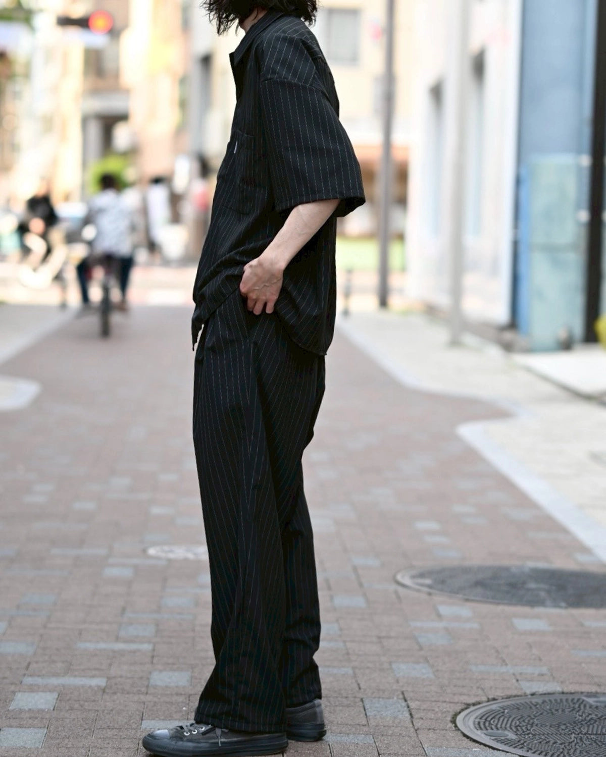 COOTIE PRODUCTIONS® / T/W Work S/S Shirt (CTE-25S402-STRIPE)